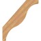 Ekena Millwork 3 1/2"W x 30"D x 34"H Funston Smooth Knee Brace, Western Red Cedar BRC04X30X34FST00SWR - alternate 3